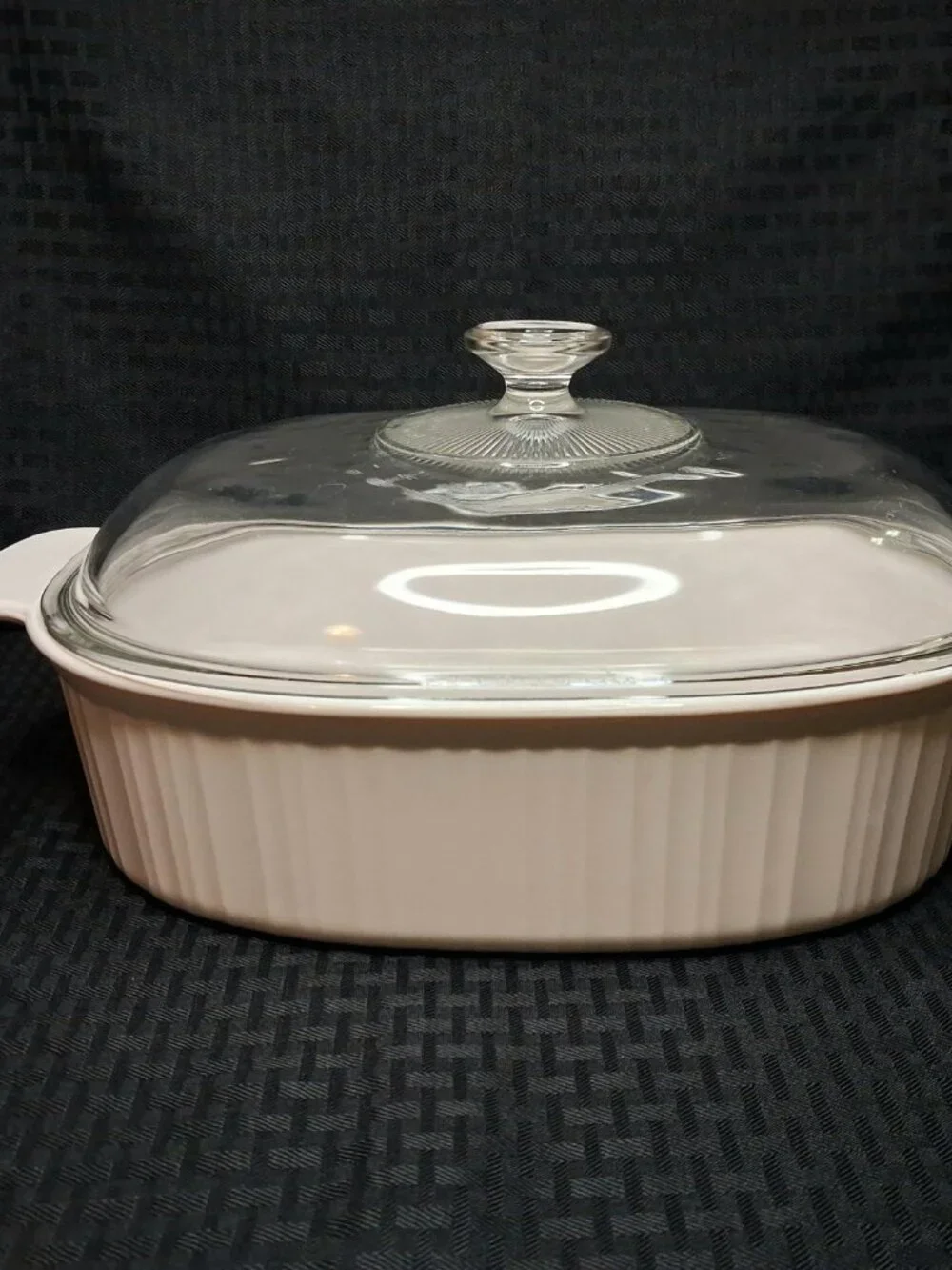Corning Ware F-14-B French White 4 Liter Oval Casserole Dish